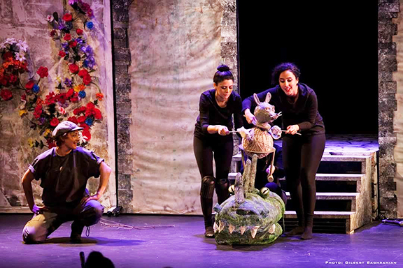 "The Secret of the Flower Pot": the debut production of the Hamazkayin Theater Company. 