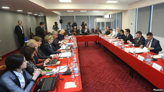 The launch of the first phase of negotiations between EU and Armenia on a comprehensive air transport agreement took place at Opera Suite Hotel (Photo: Photolur)