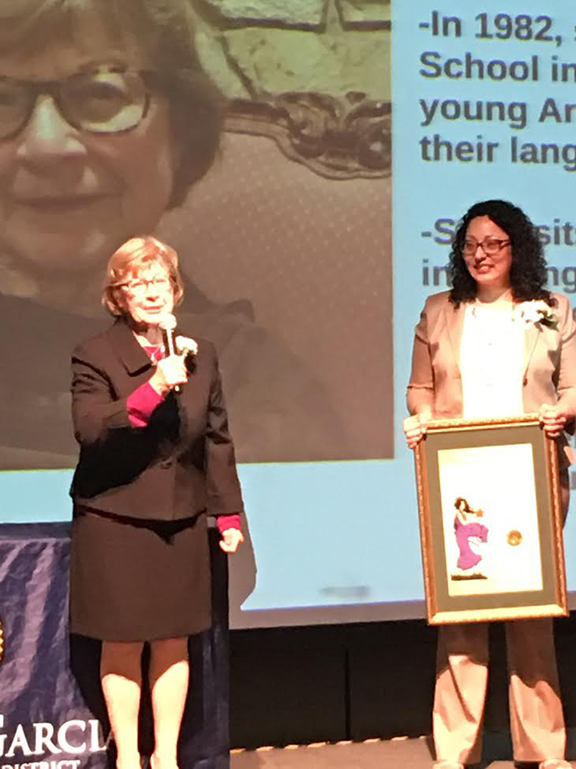 Assemblymember Cristina Garcia of the 58th Assembly District announced Sona Fundukian as the 2017 Montebello “Woman of the Year.”