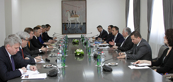 Armenian Foreign Minister Edward Nalbandian met with the Special Envoys for Eastern Partnership from the Foreign Ministries of European Union member states (Photo: Ministry of Foreign Affairs of Armenia)
