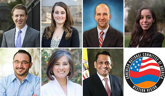 The Armenian National Committee of America--Western Region congratulates and commends candidates in LA municipal elections