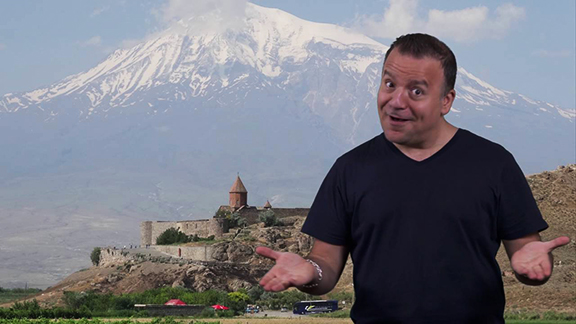 Comedian Kev Orkian to release a film in early 2018 titled "Armenia Uncovered" (Photo: Armenia.com)