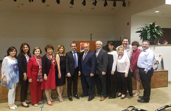 SARF Committee with Mouradian (Photo: SARF)