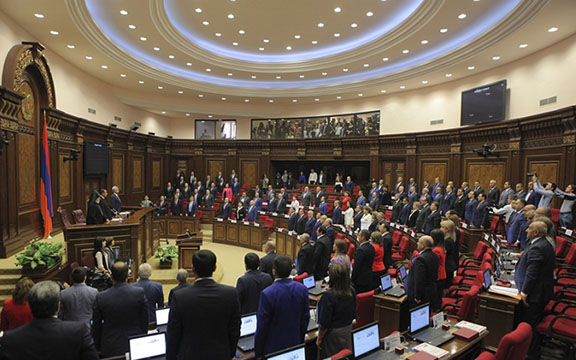 New Armenian parliament convened on May 18, 2017 in Yerevan (Photo: National Assembly of Armenia)