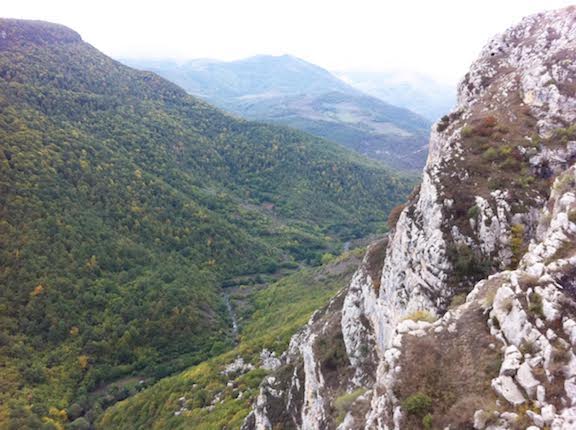 The gorge from where Shushi was liberated in 1992 (Photo by Ara Khachatourian)