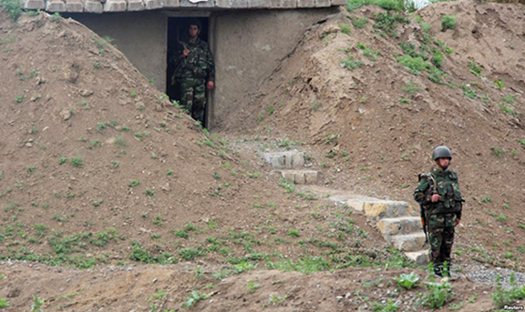 Many of those arrested on espionage charges were Azerbaijani soldiers on the front lines