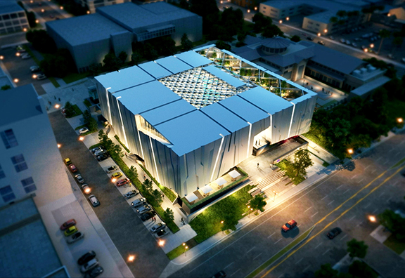 An artist's rendering of the Armenian American Museum