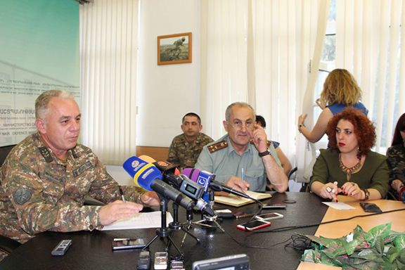 Commander of Artsakh Armed Forces Lieutenant General Levon Mnatsakanian