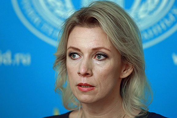 Russian Foreign Ministry spokesperson Maria Zakharova