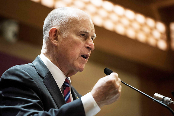 California Governor Jerry Brown (Getty Images photo)