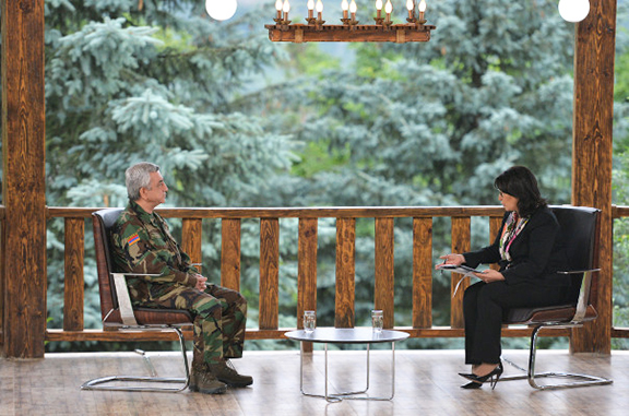 President Serzh Sarksiain in an interview with the R-Evolution program on Armenia TV