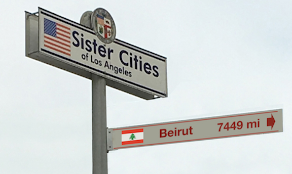 Los Angeles and Beirut are Sister Cities