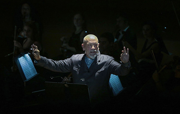 Actor John Malkovich during his performance (Photo:Panorama.am)