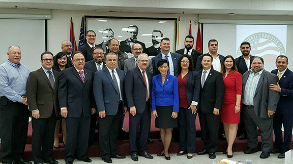 Rep. Judy Chu (D-CA) with ANCA San Gabriel Valley leaders and supporters