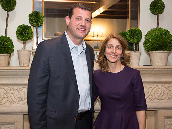 Congressman Valadao with Dr. Alina Dorian, principal of the Rose and Alex Pilibos Armenian School and an internationally respected public health expert with extensive experience in the Artsakh Republic.