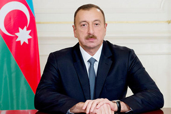 Azerbaijani president Ilham Aliyev