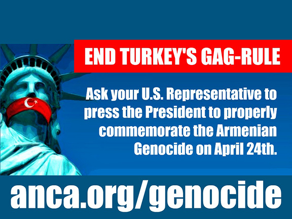 Members of Congress urged to end Turkey's Gag-Rule