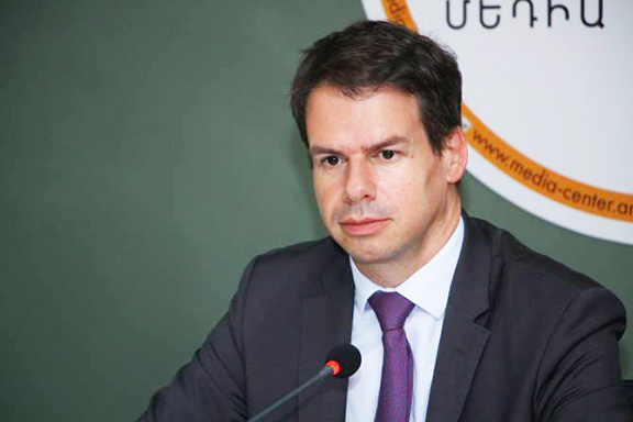 French Ambassador to Armenia Jonathan Lacôte.