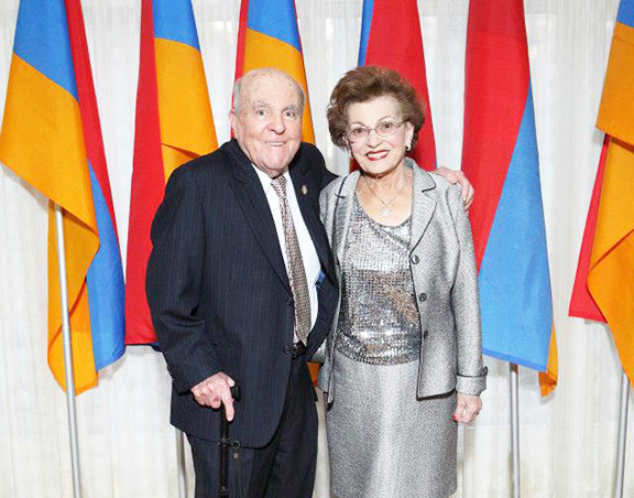 The late Hacob and Mina Shirvanian