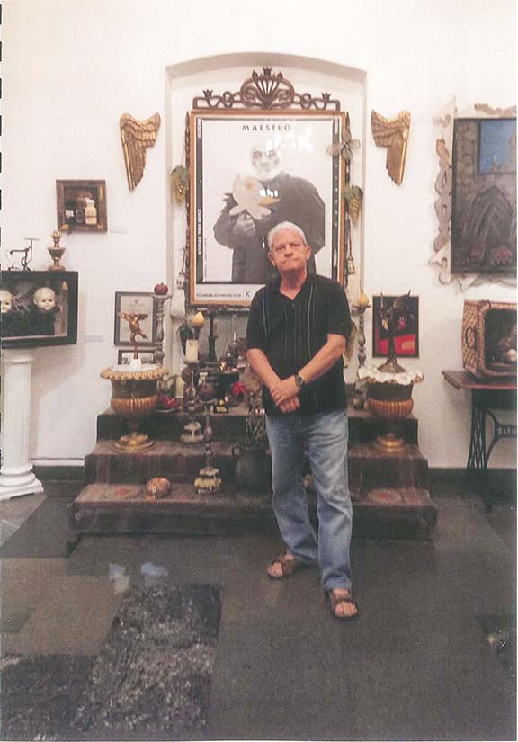 Galovic in the Parajanov Museum in July 2018