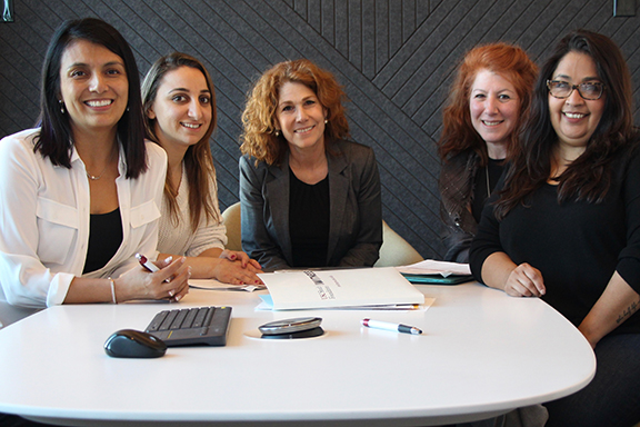 Lesly Culp, USC Shoah Foundation Head of Programs, Education, Sedda Antekelian, USC Shoah Foundation Education and Outreach Specialist, Armenian Genocide, Roxanne Makasdjian, The Genocide Education Project Executive Director, Sara Cohan, The Genocide Education Project Education Director, Claudia Wiedeman, USC Shoah Foundation Director of Education
