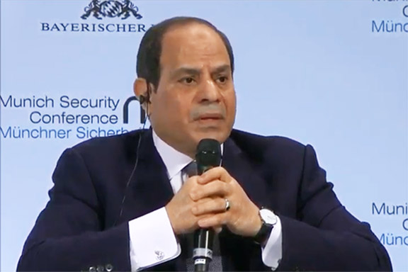 President Abdel Fatah al-Sisi of Egypt