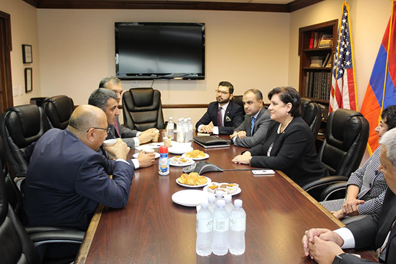 Ambassador Nersesyan briefed the ANCA-WR Board on the current work and upcoming projects of the Armenian Embassy in Washington, D.C.