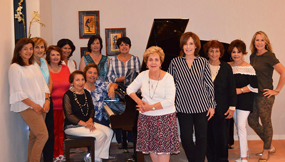 Back Row from left: Ban Julius, Mary Zoryan, Seta Mitilian, Donnell Nichols, Denise Hovsepian, Gerri Day. Front Row from left: Manoush Devian, Adrineh Ghookasian, Chair Margaret Lulejian, Audrey Matoesian, Frances Bozajian, Linda DeFazio, Renee Missakian. Not pictured: Yn. Lydia Demirjian, Hermine Mitilian