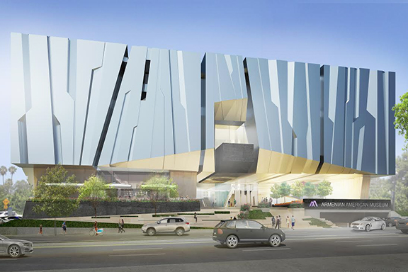 A concept design of the Armenian American Museum