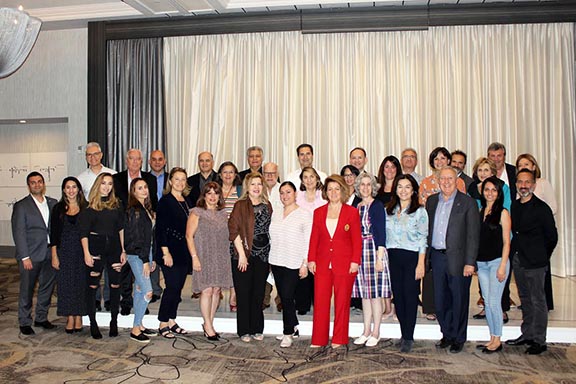 Participants of the Armenian American Museum's workshop on exhibition planning