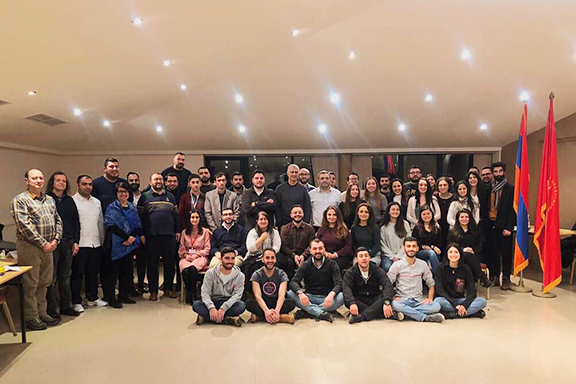 Participants of the ARF Youth and Students Organizations Summit in Yerevan
