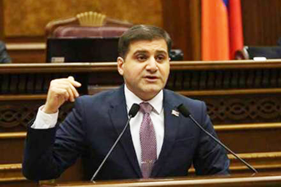 Member of Armenia's Parliament Arman Babajanyan