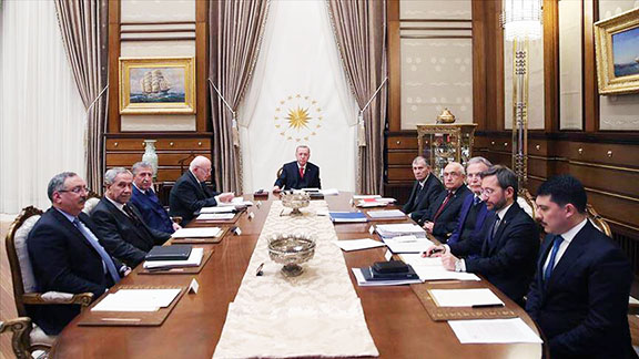 Turkey's Advisory Board in Ankara, chaired by President Recep Tayyip Erdogan.