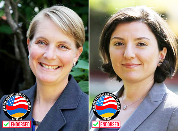 Jennifer Freemon (left) and Nayiri Nahabedian