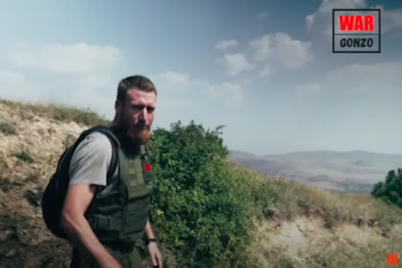 Russian war correspondent Smyon Pegov of the War Gonzo Project was the first journalist who managed to get as close as possible to the Armenia-Azerbaijani border last week