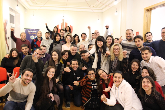 The Hero House co-working team