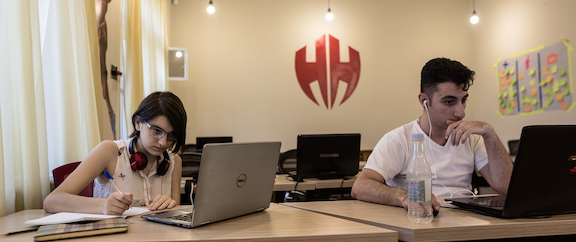 Hero House co-workers