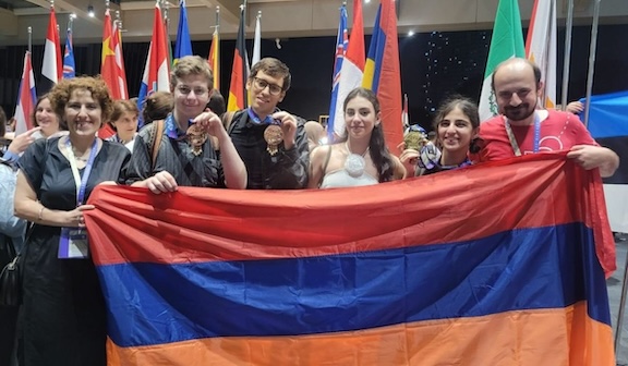 Team Armenia Wins Gold and Bronze Medals at 36th International Biology ...