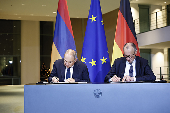 Germany, Armenia Pledge to Strengthen Ties, Sign Join Declaration ...