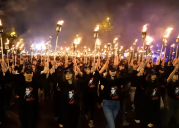 ‘The Struggle Continues’: The Traditional Torchlight March to Dzidzernagapert