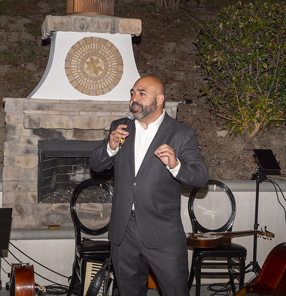 Master of Ceremonies Melkon Melkonian