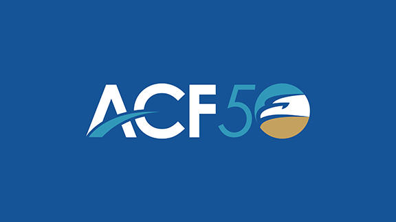 ACF 50th Anniversary logo