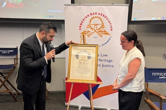 Armenian Bar Association Presents Hrant Dink Freedom Award to Dr ...