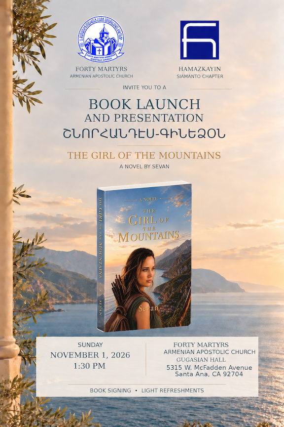 New Historical Novel Traverses Time and Space to Uplift Armenian Cause ...